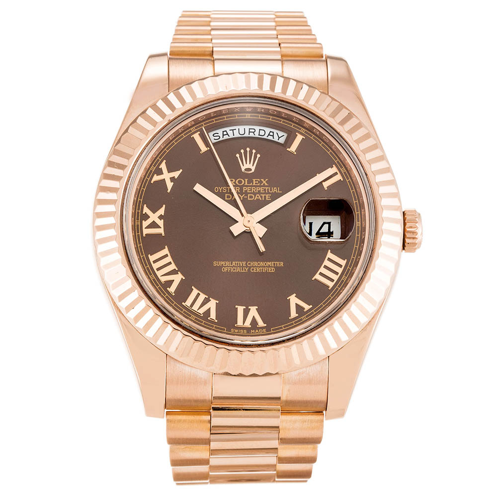 Rolex Day-Date II Chocolate 218235 Replica