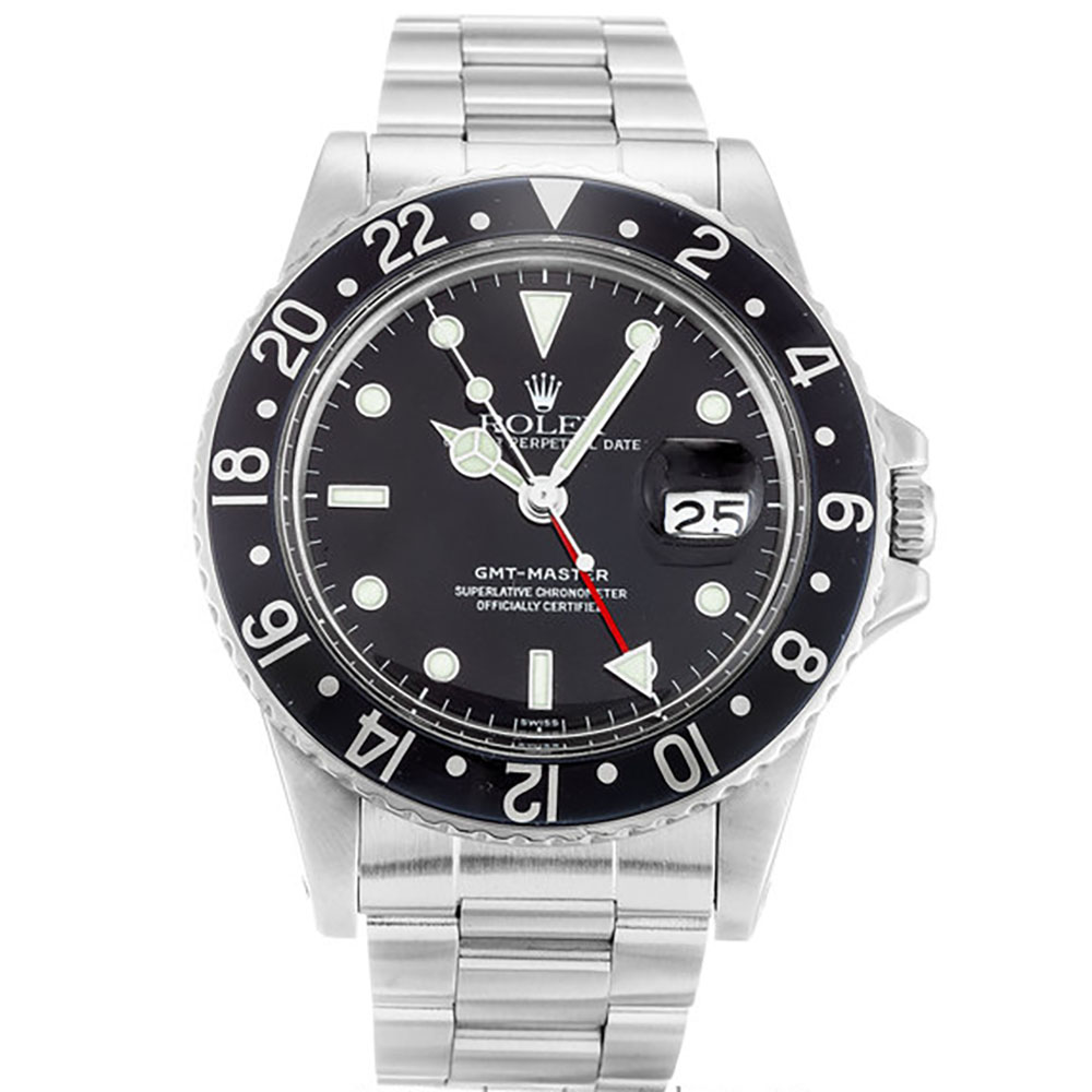 Rolex GMT Master Black 16750 Replica